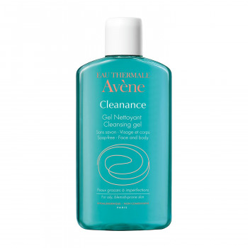 Очищувальний гель для обличчя і тіла Avene Cleanance Cleansing Gel (без дозатора), 200 мл