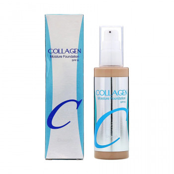 Зволожувальна тональна основа для обличчя Enough Collagen Moisture Foundation SPF 15 з колагеном, тон 13, 100 мл
