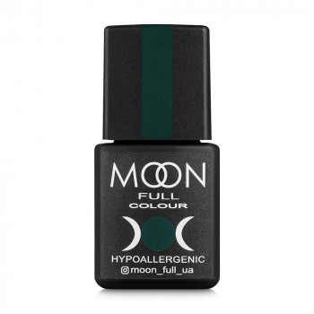 Гель-лак для нігтів Moon Full Color Hypoallergenic Gel Polish 217 синьо-зелений, 8 мл