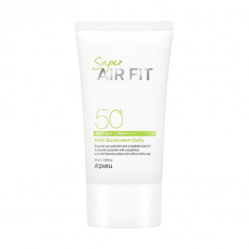Сонцезахисний крем для обличчя A'Pieu Super Air Fit Mild Sunscreen Daily SPF50+ PA++++, 50 мл