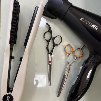 Женская стрижка укладка волос выпрямление, фото - Салон красоты Миледи