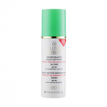 Дезодорант-спрей без солі алюмінію Collistar Multi-Active Deodorant 24 Hours, 100 мл