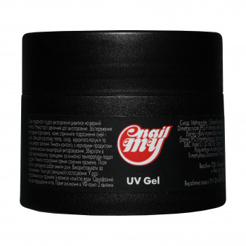 Гель однофазний для нігтів My Nail UV Gel густий, 01 Прозорий, 8 г