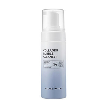 Пінка для вмивання обличчя Village11 Factory Collagen Bubble, 150 мл