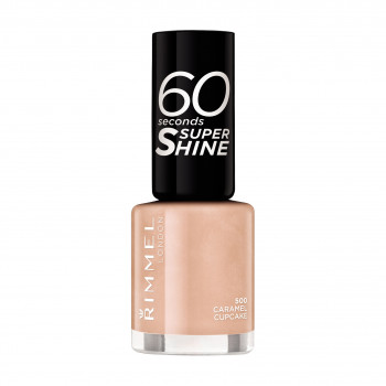 Лак для нігтів Rimmel 60 Seconds Super Shine 500 Caramel Cupcake, 8 мл