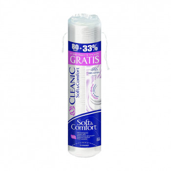 Ватні диски Cleanic Soft & Comfort, 107 шт