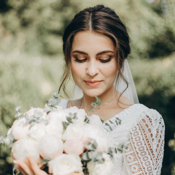 Свадебный образ, фото - Визажист Екатерина Петраченко