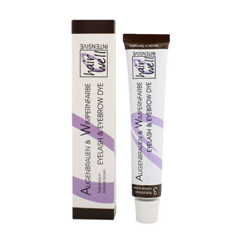 Фарба для вій Hair Well Brown, 20 мл