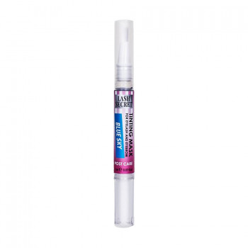 Тонувальна маска для брів та вій Lash Secret Post Care Tinting Mask for Eyelashing and Eyebrow Blue Sky, 2 мл