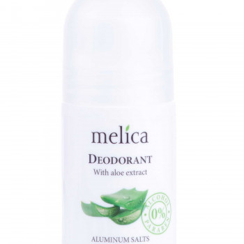Дезодорант Melica With Aloe Extract Deodorant, з екстрактом алое, 50 мл