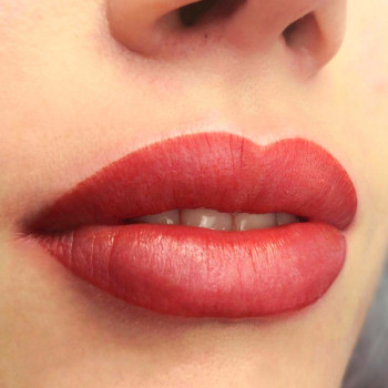 Татуаж губ, фото - майстер перманентного макіяжу Ирина Лучистая