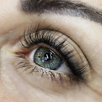 Ламінування вій, фото - майстер перманентного макіяжу Ирина Лучистая