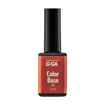 Кольорова база для гель-лаку GGA Professional Color Base 21, 15 мл