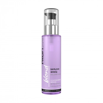 Бальзам-флюїд Profi Style Blond With Satin Oil Balsam-Fluid з сатиновою олією, для блондованого волосся, 100 мл