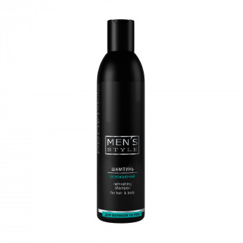 Чоловічий освіжальний шампунь для волосся та тіла Profi Style Men's Style Refreshing Shampoo, 250 мл