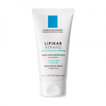 Відновлювальний крем для рук La Roche-Posay Lipikar Xerand Hand Repair Cream для сухої та подразненої шкіри, 50 мл