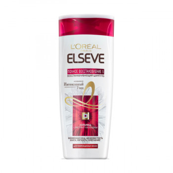 Відновлювальний шампунь L’Oreal Paris Elseve Повне відновлення 5, для пошкодженого волосся, 400 мл