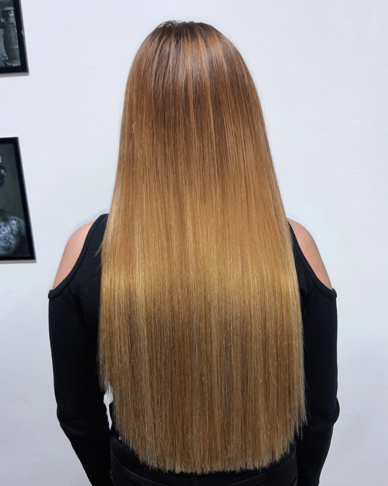 Афронаращивание, 2 ряда,4 часа, фото - Перукар Яна Полуян