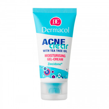 Зволожувальний гель-крем для обличчя Dermacol Acne Clear Moisturising Gel-Cream для проблемної шкіри, 50 мл