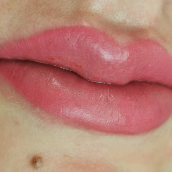 напилення вуст "Акварельна техніка"