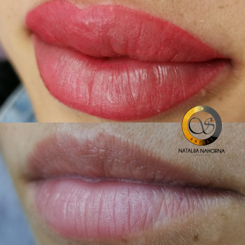 Перманентный макияж губ