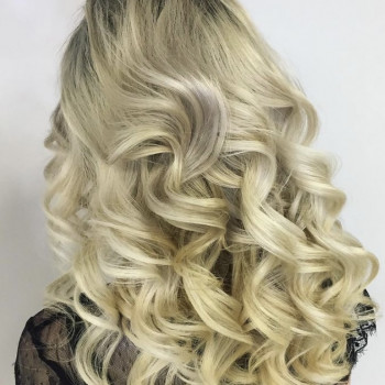 Окрашивание + укладка