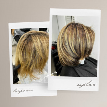 Сложное окрашивание волос
                    Салон красоты Твой Тон Киев