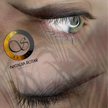 Стрелка с растушёвкой
                    Мастер перманентного макияжа Натали Мариуполь