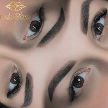 Рефреш брів ,перекриття кольору