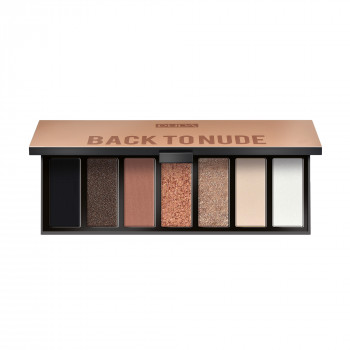 Палетка тіней для повік Pupa Make Up Stories Compact 01 Back To Nude, 13.3 г