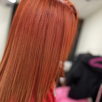 рыжий цвет волос, окрашивание в рыжий цвет
