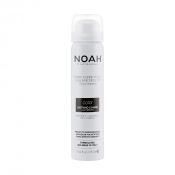 Тонувальний спрей для волосся NOAH Hair Root Concealer Light Brown, 75 мл
