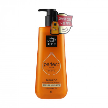 Зміцнювальний шампунь для волосся Mise En Scene Perfect Serum Shampoo 7 олій, 680 мл