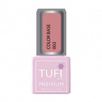 База для гель-лаку Tufi profi Premium Color Base 003 Фламінго, 8 мл