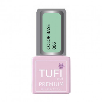 База для гель-лаку Tufi profi Premium Color Base 006 М'ята, 8 мл