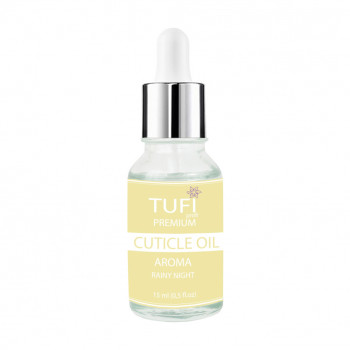 Олія для кутикули Tufi Profi Premium Aroma Дощова ніч, 15 мл