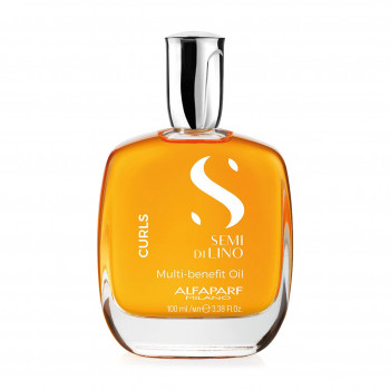 Багатофункціональна олія Alfaparf Semi Di Lino Curls Multi-Benefit Oil для кучерявого волосся, 100 мл