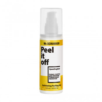 Пілінг-скатка для обличчя з молочною кислотою Mr.Scrubber Peel it off Exfoliating Peeling Gel, 120 мл