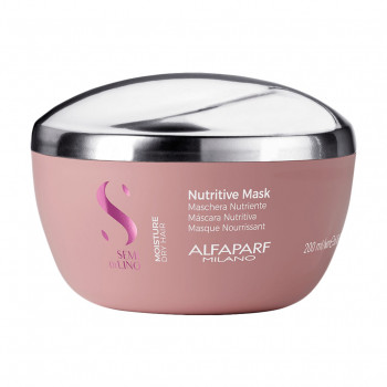 Зволожувальна маска для волосся Alfaparf Semi di Lino Moisture Nutritive Mask, 200 мл