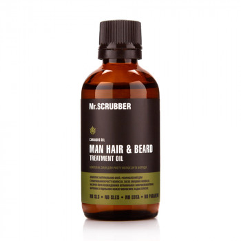 Комплекс олій для росту волосся та бороди Mr.Scrubber Man Hair & Beard Treatment Oil, 50 мл