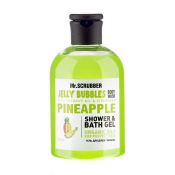 Гель для душу Mr. Scrubber Jelly Bubbles Pineapple Fresh Ананас, 300 мл