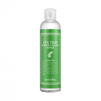 Тонер для проблемної шкіри обличчя Secret Key Tea Tree Refresh Calming Toner з екстрактом чайного дерева, 248 мл