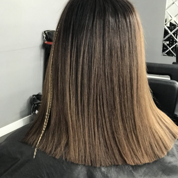 перья+растяжка цвета