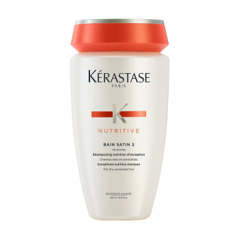 Насичений зволожувальний шампунь-ванна Kerastase Nutritive Bain Satin Riche Shampoo для дуже сухого волосся, 250 мл