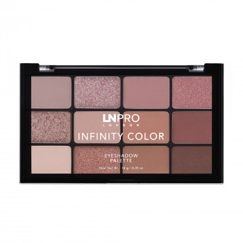 Палетка тіней для повік LN Pro Infinity Color Eyeshadow Palette 102, 10 г