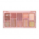 Палетка тіней для повік LN Pro Multi-Finish Eyeshadow Palette 401 Sandy, 10 г