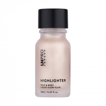 Хайлайтер для обличчя та тіла LN Pro Highlighter Face & Body Liquid Glow Fluid 101, 10 мл