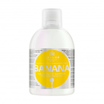 Шампунь для волосся Kallos Cosmetics Banana Shampoo з мультивітамінним комплексом, 1 л