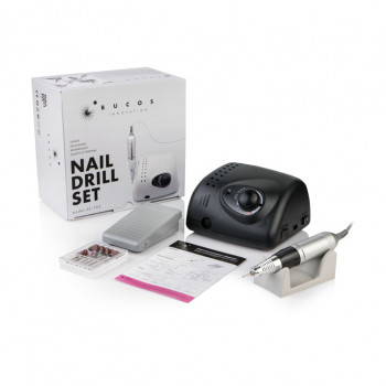 Фрезер Bucos Nail Drill ZS-705 35000 обертів, Чорний, 65 Вт