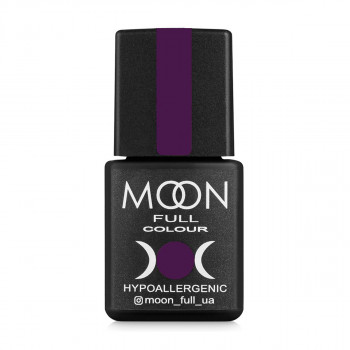 Гель-лак для нігтів Moon Full Сolor Hypoallergenic Winter 2021 Gel Рolish 663 ніжно-сливовий, 8 мл